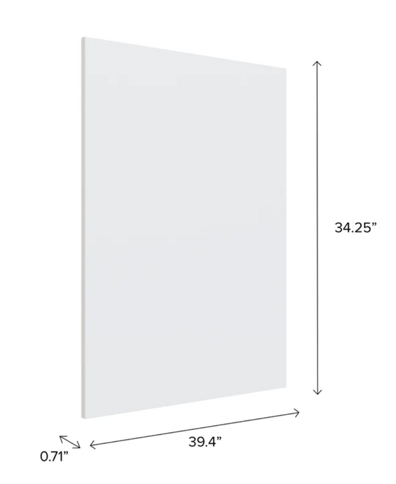Home 39.4" Island Side Panel furniture New Age White  