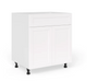 Home Sink Cabinet - 30 in. furniture New Age White  