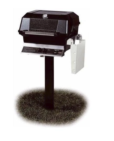 MHP Grill W/ Stainless Grids On In-Ground Post - JNR4DD BBQ GRILL CG Products LPG