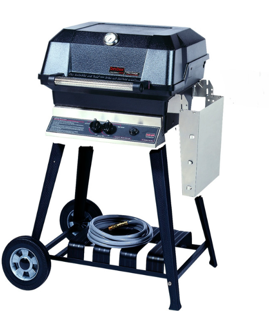 MHP JNR Grill on Portable Open Cart - Stainless or SearMagic Grids BBQ GRILL CG Products Propane LPG Stainless Steel