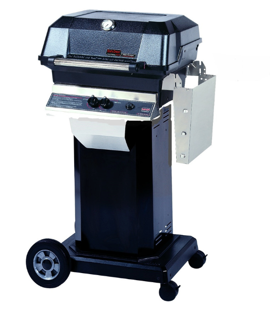 MHP JNR Gas Grill W/ Stainless Grids On Black Cart BBQ GRILL CG Products Propane LPG