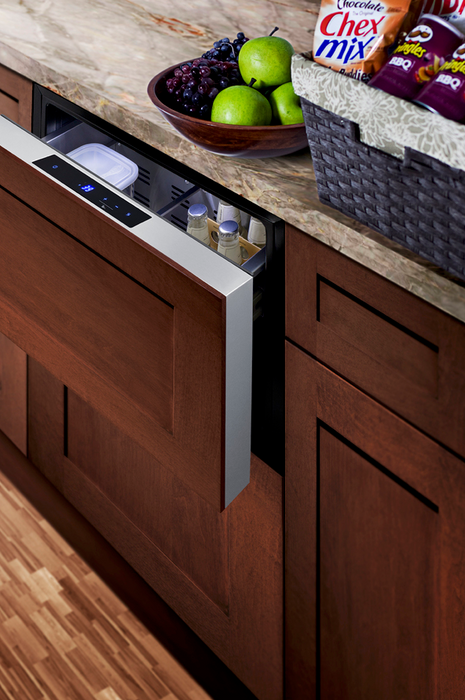 Summit 24" Wide Built-In Drawer Refrigerator Refrigerator Accessories Summit Appliance