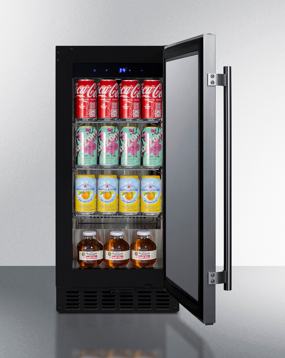 Summit 15" Wide Built-In All-Refrigerator, ADA Compliant Refrigerator Accessories Summit Appliance