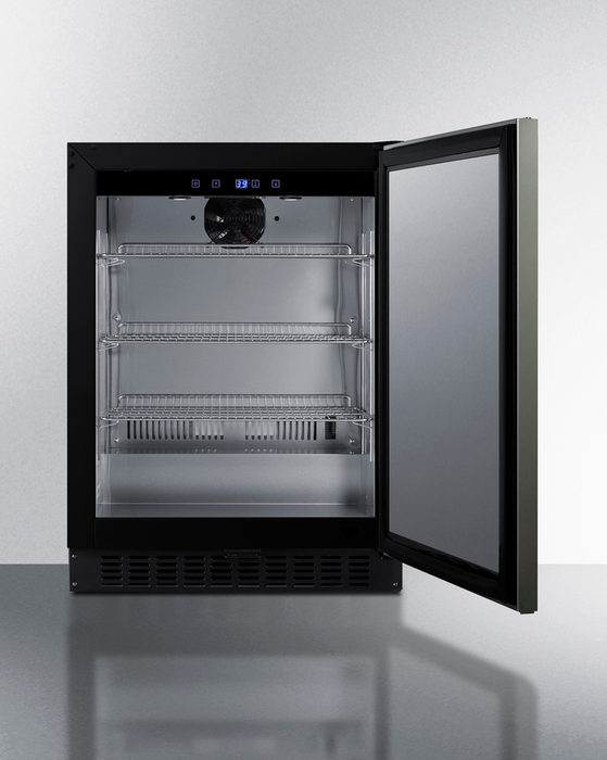 Summit 24" Wide Built-In All-Refrigerator, ADA Compliant Refrigerator Accessories Summit Appliance