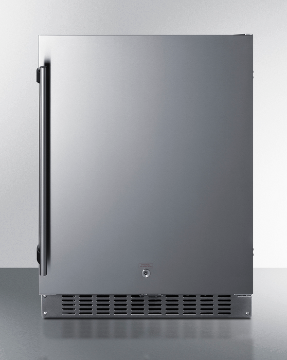 Summit 24" Wide Built-In All-Refrigerator, ADA Compliant Refrigerator Accessories Summit Appliance