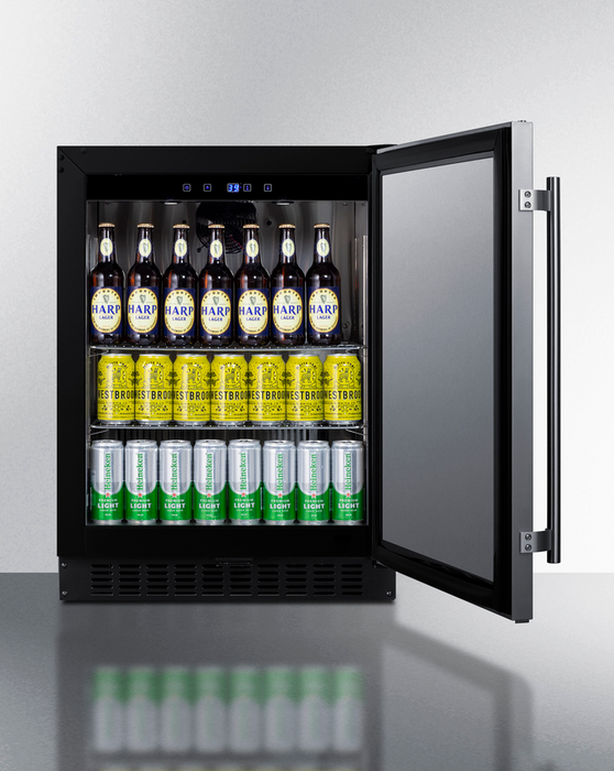 Summit 24" Wide Built-In All-Refrigerator, ADA Compliant Refrigerator Accessories Summit Appliance
