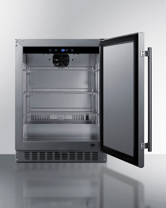 Summit 24" Wide Outdoor All-Refrigerator, ADA Compliant Refrigerator Accessories Summit Appliance