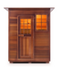 Enlighten Sapphire 3 | 3 Person Hybrid Infrared/Traditional Sauna Indoor/Outdoor sauna Enlighten Saunas   