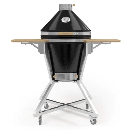Platinum Kamado Bundle Grill with trolley- Black BBQ GRILL New Age
