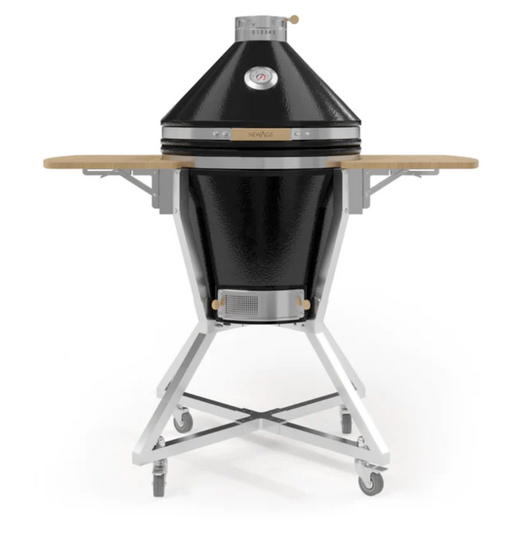 Platinum Kamado Bundle Grill with trolley- Black BBQ GRILL New Age   