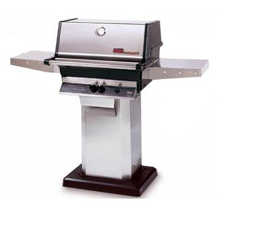 MHP TJK2-P Propane Grill W/ Stainless Grids On Stainless Cart BBQ GRILL CG Products   