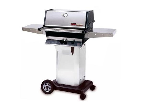 MHP TJK2 Propane Grill W/ SearMagic Grids, Stainless Steel Cart BBQ GRILL CG Products
