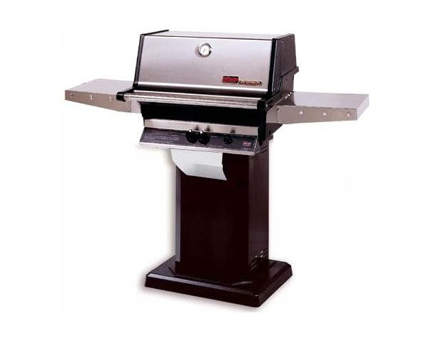 MHP TKJ2 Propane Grill W/ SearMagic Grids On Black Base BBQ GRILL CG Products