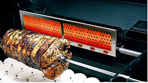 MHP Infra-Roast Rear Rotisserie Burner for Built-in Units Only BBQ GRILL CG Products