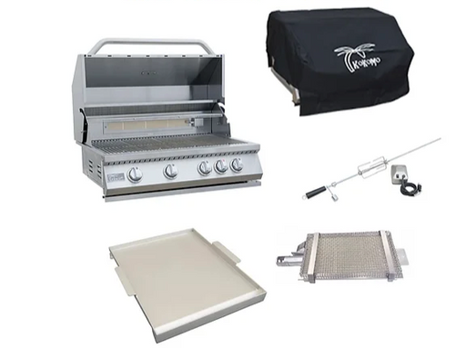 5 Piece Grill Kombo Pack BBQ GRILL KoKoMo Grills
