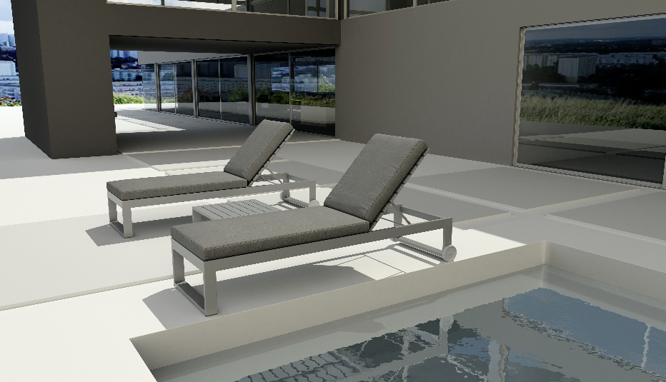 Lucca 3-pc Sun Lounger Set Chair Accessories Anderson   
