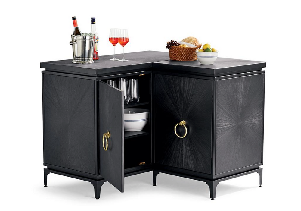 Luca Outdoor Kitchen 90 Degree Corner Outdoor kitchens FrontGate