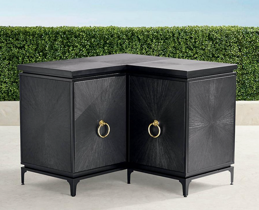 Luca Outdoor Kitchen 90 Degree Corner Outdoor kitchens FrontGate