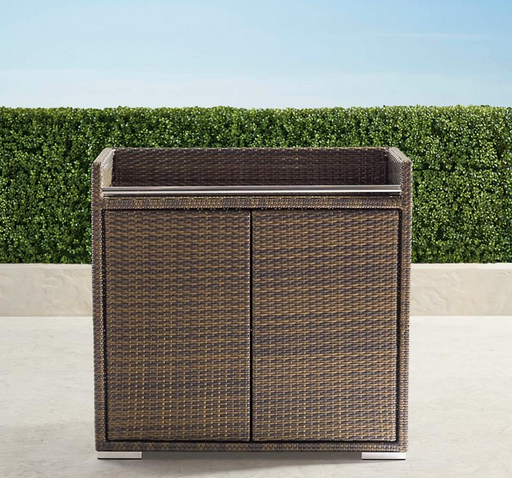 Ultimate Serving Cabinet Outdoor kitchens FrontGate Bronze