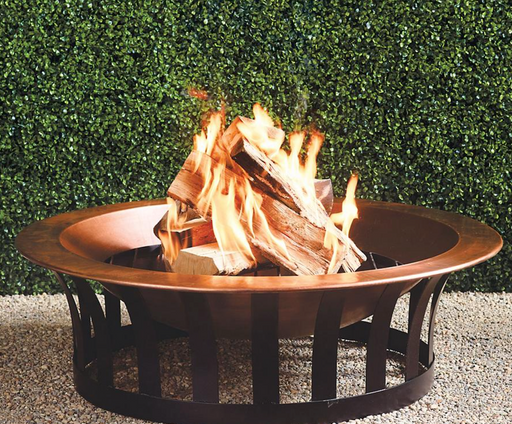Classic Copper Fire Pit + Copper Firepit Top + Cover fire pit FrontGate