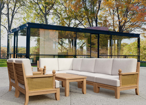Luxe Modular Deep Seating Set-74 outdoor funiture Anderson   