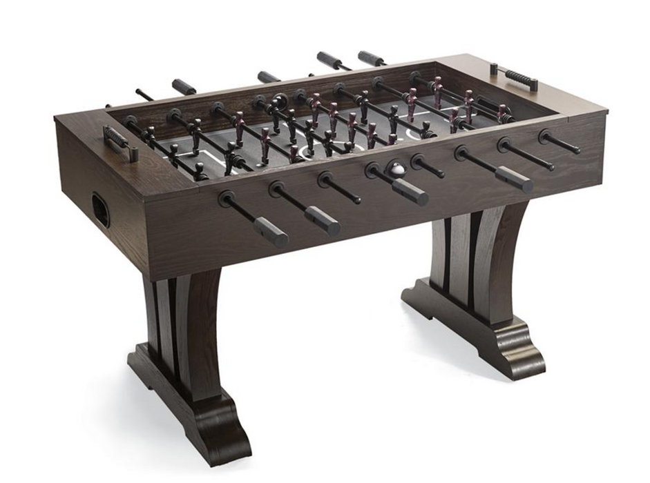 Dax Foosball Table Outdoor Games FrontGate Tobacco