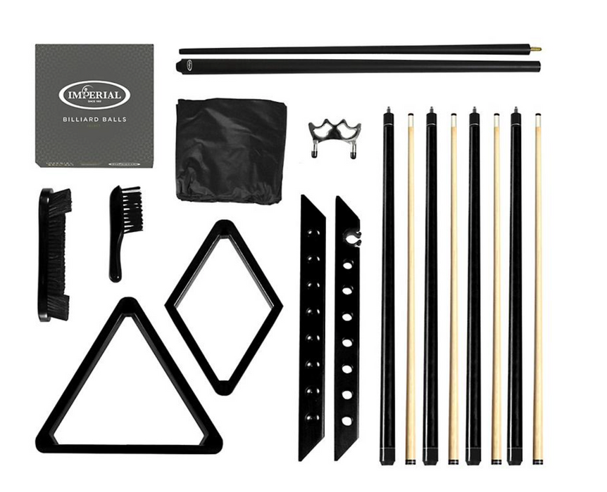 Frontgate Pool Table Accessory Kit - Black Outdoor Games FrontGate