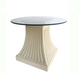 Fluted Dining table tables, planters, urns Anderson   