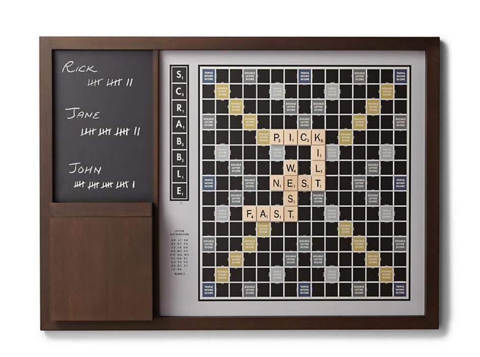 Oversized Wall Scrabble Outdoor Games FrontGate