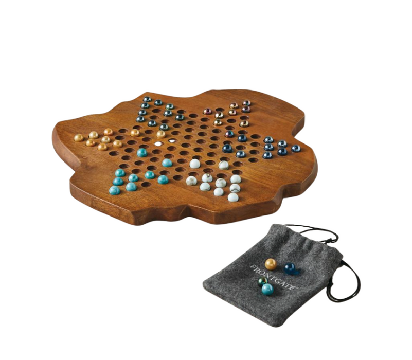 Rue Wooden Chinese Checkers Set Outdoor Games FrontGate