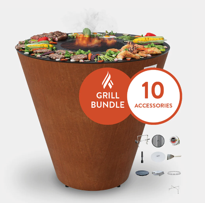 The Arteflame One Series 40" Grill Chef Max Bundle + 10 accessories