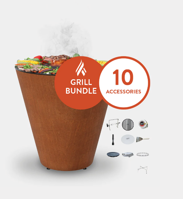 The Arteflame One Series 30" Grill Chef Max Bundle + 10 accessories
