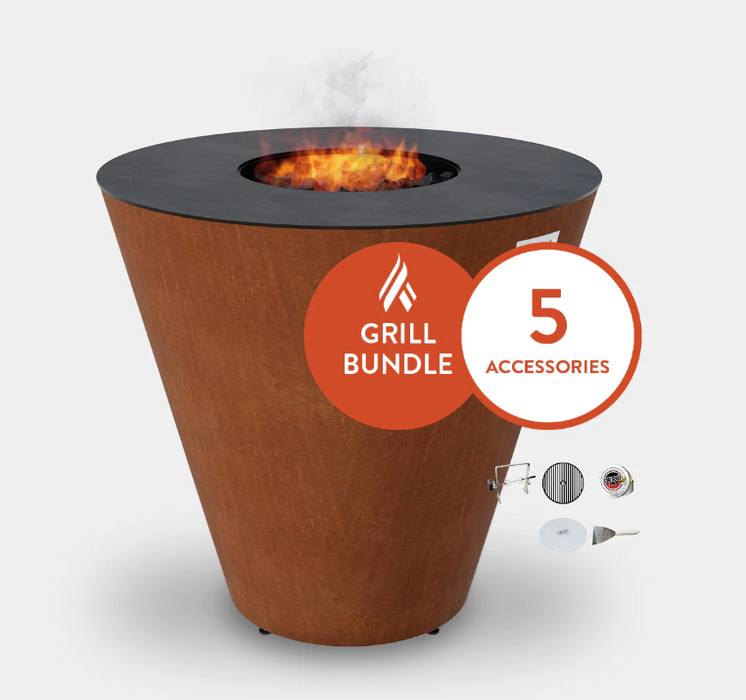 The Arteflame Park Grill for public spaces and high traffic Chef Max Bundle + 5 accessories