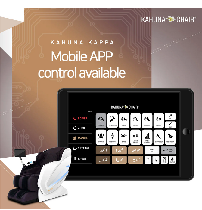 Kahuna HM-Kappa Massage Chair - Black