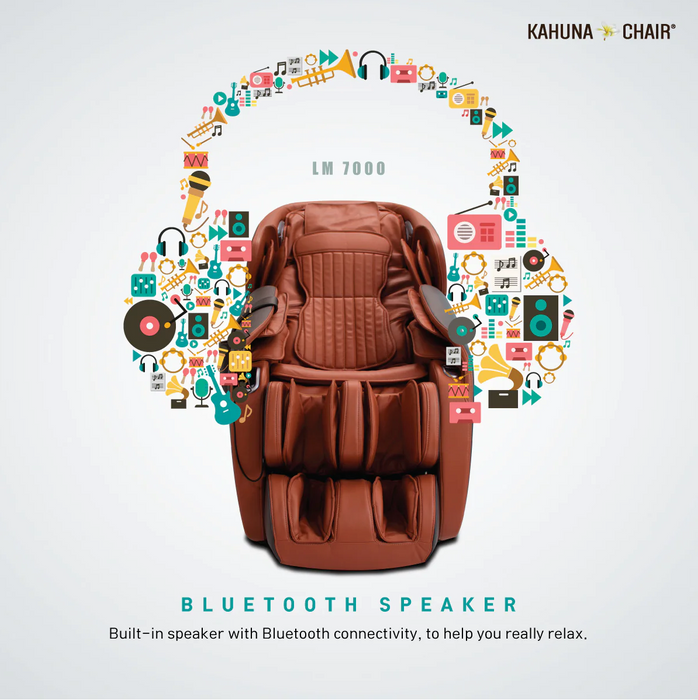 Kahuna LM-7000 Massage Chair - Brown