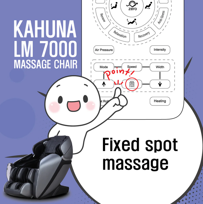 Kahuna LM-7000 Massage Chair - Black