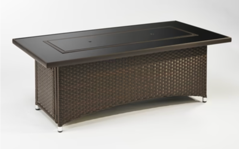 Linear Fire Pit Table Balsam Montego