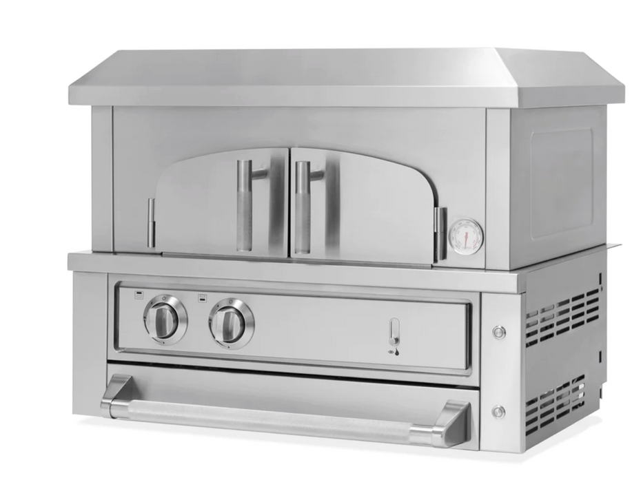 Outdoor Kitchen Platinum 33 in. Built-In Pizza Oven