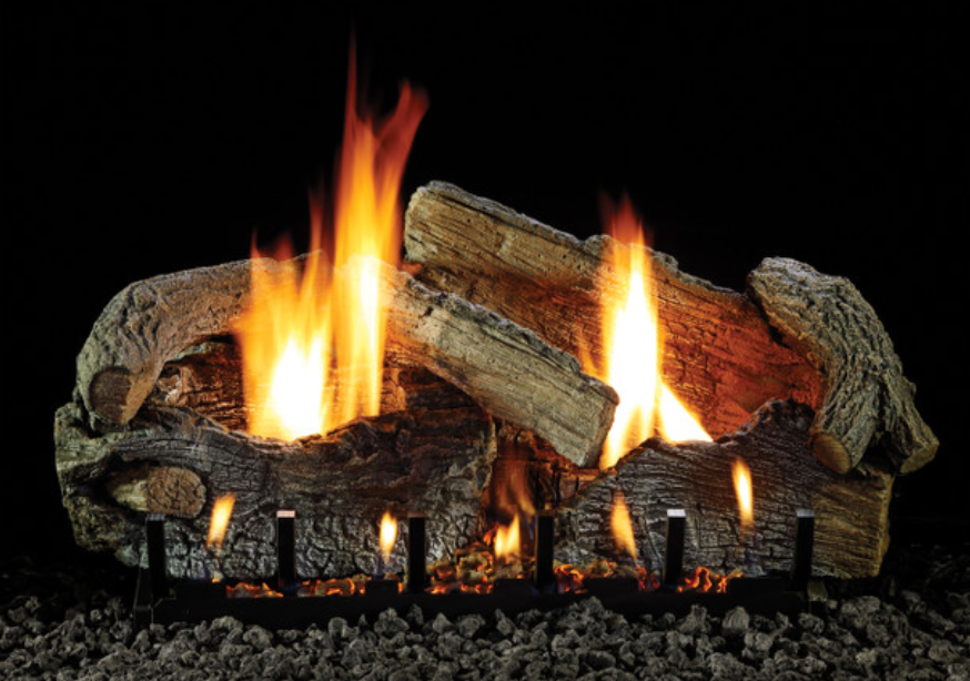 30" Stacked Wildwood 5pc Logset