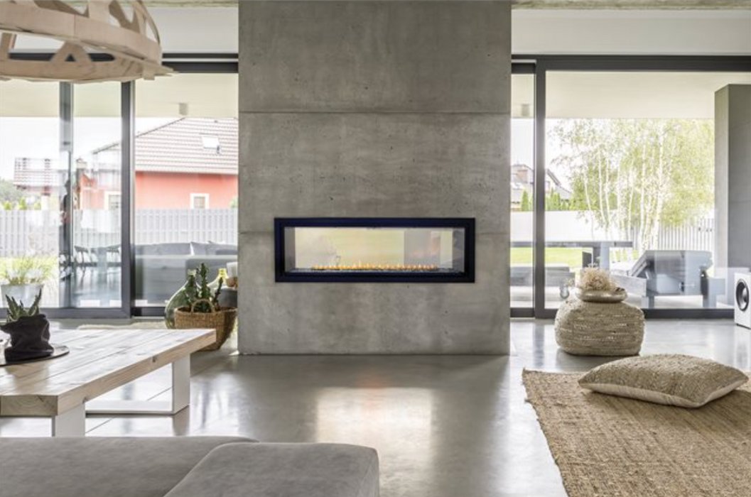 Boulevard Vent-Free Linear See-Through Natural Gas/Propane Fireplace 48"