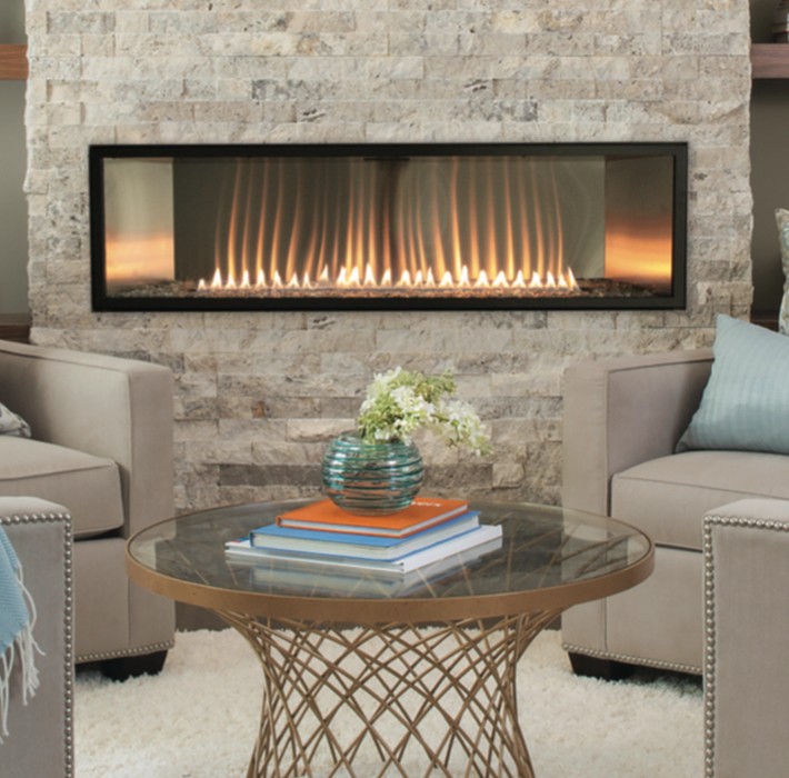 Boulevard Vent Free Linear 48" Fireplace - Natural Gas /Propane Millivolt with FRBC Remote