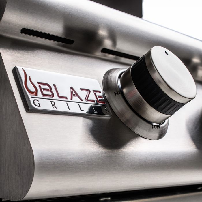 Blaze BLZ-4LBM Stainless Steel Built-In 4-Burner Gas Grill, 32-inch + Cart