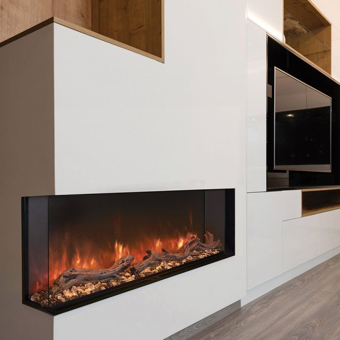 Modern Flames LPM-6816 Landscape Pro Multi Three-Sided Wall Mount/Built-In Electric Fireplace