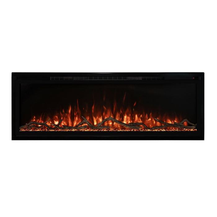 Modern Flames SPS-74B Spectrum Slimline Wall Mount/Built-In Electric Fireplace