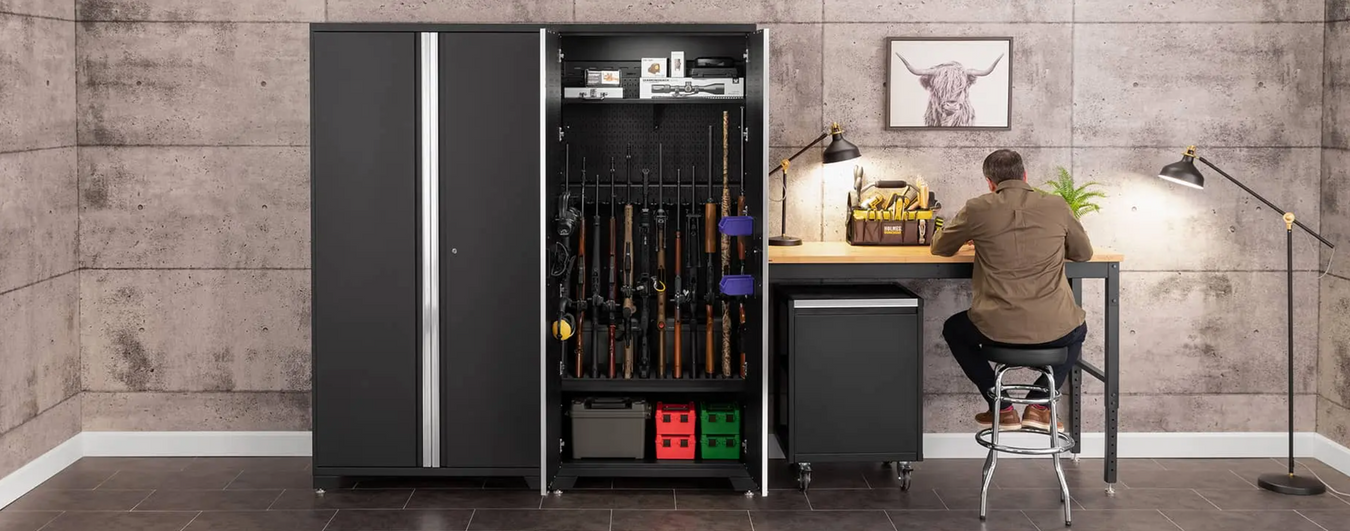 Gun Cabinet & Accessories