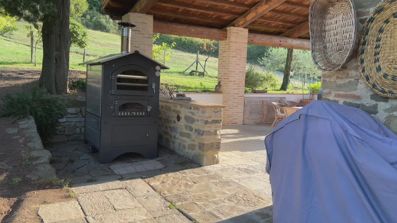 Fontana Gusto Wood-Fired Dual Chamber Oven