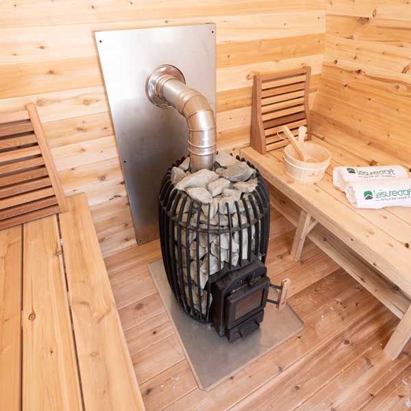 Timber Glow 14 Sauna Heater - Complete Set