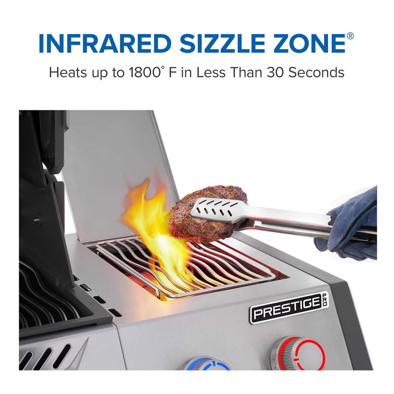 Napoleon Prestige PRO 665 Elite 5-Burner Grill w/ Smart Technology & Electric Smoker Box - PRO665VXRSIBPSS