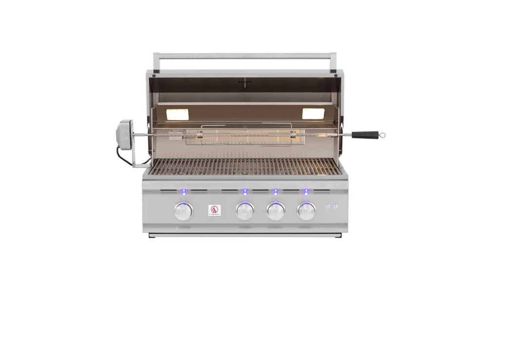 Summerset TRL32 TRL Series Built-In Gas Grill with Lights, 32-Inch