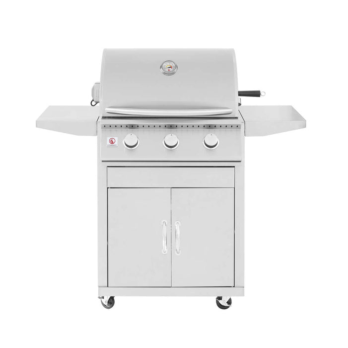 Summerset SIZ26-CART-SIZ26 Sizzler Series Gas Grill On Cart, 26-Inch